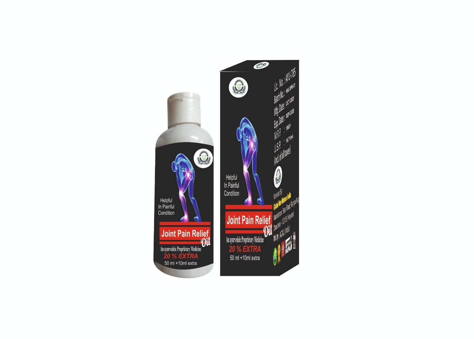 Global Joint Pain Relief Oil