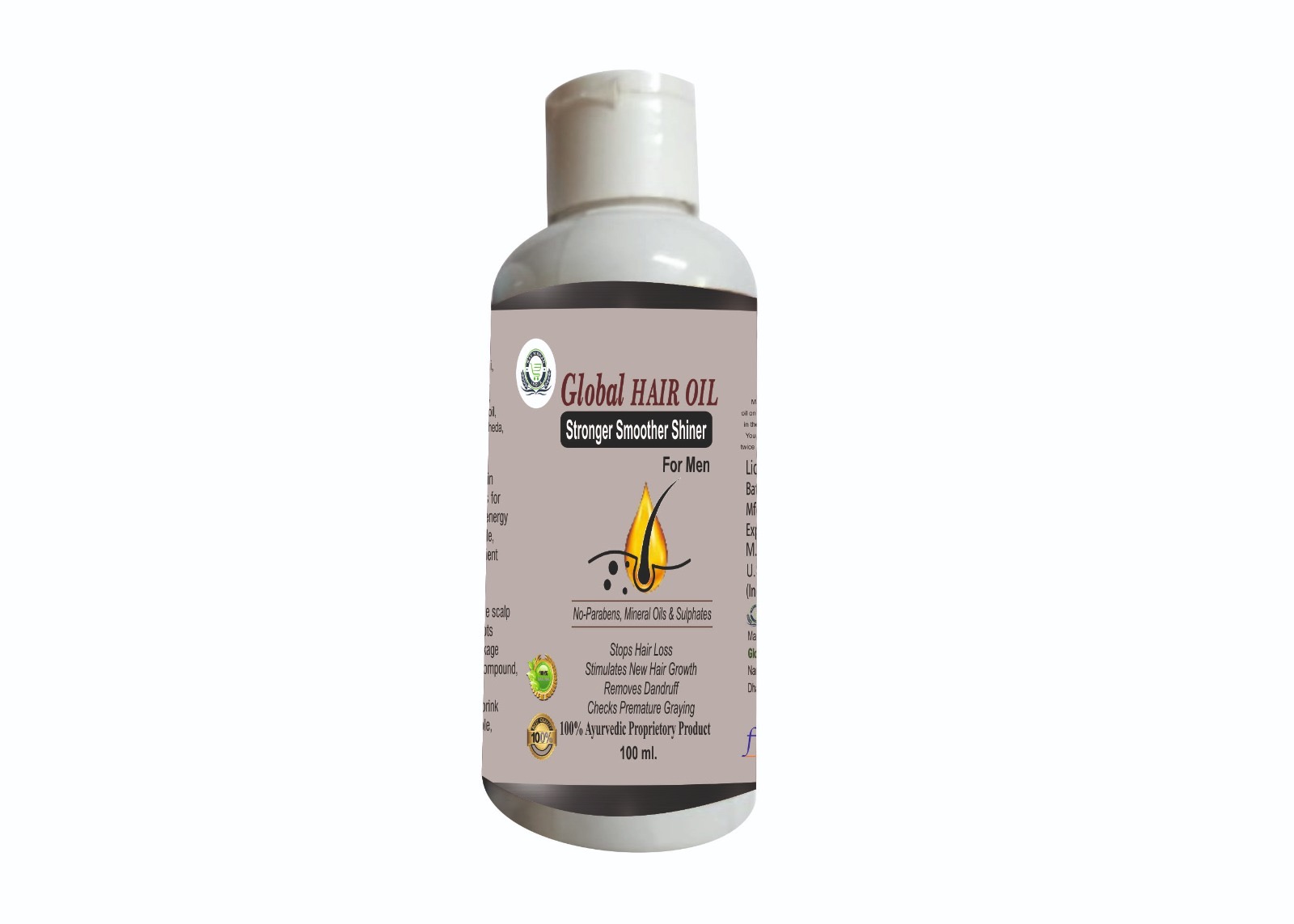 Global Men Hair Oil